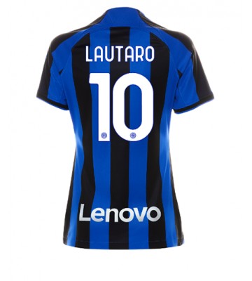 Inter Milan Lautaro Martinez #10 Hemmatröja Dam 2022-23 Korta ärmar